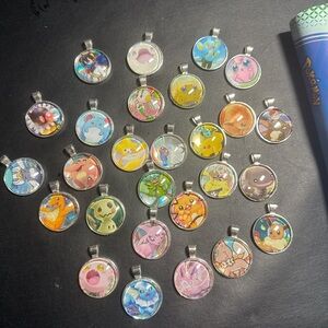 Colorful Character Pendant Necklace